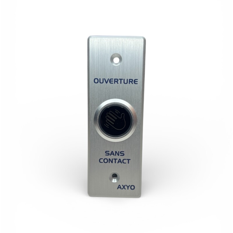 Bouton sans Contact Étroit AX-OSCEFR-W