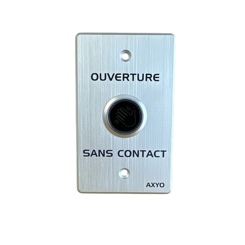 Bouton sans Contact Large AX-OSC1FR-W